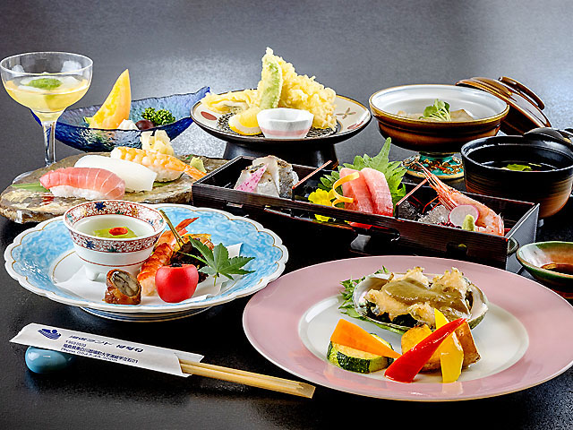 厳選味覚鮑ステーキ会席イメージ